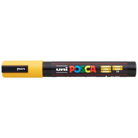 ROTULADOR UNI POSCA PC-5M OCRE