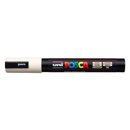 ROTULADOR UNI POSCA PC-5M MARFIL