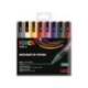 ROTULADOR UNI POSCA PC-5M/8C ESTUCHE DE 8 UNIDADES COLORES OSCUROS SURTIDOS