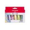 PINTURA ACRILICA AMSTERDAM 20 ML CAJA DE 6 COLORES SURTIDOS PASTEL