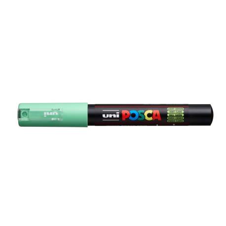 ROTULADOR UNI POSCA 0,7 MM PC-1M VERDE CLARO
