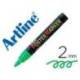 Rotulador Artline Poster Marker EPP-4 Punta Redonda Trazo 2mm Color Verde Flúor