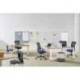 Pizarra Blanca Lacada Magnetica con Mural Ski WhiteBoard® 100x150 Rocada