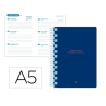 AGENDA ESCOLAR LIDERPAPEL 25-26 ESPIRAL CLASSIC NARANJA SEMANA VISTA A5 BILINGÜE PAPEL FSC 70 GR