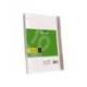 RECAMBIO A4 LIDERPAPEL 120 HOJAS 90G/M2 CUADRO 5 MM 4 TALADROS BANDAS DE 5 COLORES PASTELES