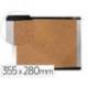 PIZARRA CORCHO BI-OFFICE INKA RECICLADO MARCO DE ALUMINIO 355X280 CM