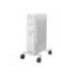 RADIADOR DE ACEITE BLAUPUNKT 1500W 7 ELEMENTOS CALORIFICOS PROTECCION SOBRECALENTAMIENTO CON RUEDAS COLOR BLANCO