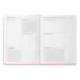 AGENDA ESCOLAR ANTARTIK 25-26 ENCUADERNADA GO! SIMIL PIEL FUCSIA SEMANA VISTA A5 BILINGÜE PAPEL FSC 80 GR