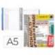 AGENDA ESCOLAR ANTARTIK 25-26 ESPIRAL CARGO DIA PAGINA A5 BILINGÜE PAPEL FSC 80 GR