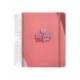 AGENDA ESCOLAR ANTARTIK 25-26 ESPIRAL FUN DAY ROSA DIA PAGINA A5 BILINGÜE PAPEL FSC 80 GR