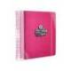 AGENDA ESCOLAR ANTARTIK 25-26 ESPIRAL FUN DAY FUCSIA DIA PAGINA A5 BILINGÜE PAPEL FSC 80 GR