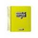 AGENDA ESCOLAR ANTARTIK 25-26 ESPIRAL NEON AMARILLO DIA PAGINA A5 BILINGÜE PAPEL FSC 80 GR