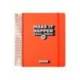 AGENDA ESCOLAR ANTARTIK 25-26 ESPIRAL NEON ROSA DIA PAGINA A5 BILINGÜE PAPEL FSC 80 GR