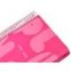 AGENDA ESCOLAR ANTARTIK 25-26 ESPIRAL PLANS ROSA FUCSIA DIA PAGINA A5 BILINGÜE PAPEL FSC 80 GR