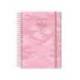 AGENDA ESCOLAR LIDERPAPEL 25-26 ESPIRAL PATTERNS MILITAR ROSA DIA PAGINA A5 BILINGÜE PAPEL FSC 80 GR