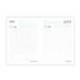 AGENDA ESCOLAR LIDERPAPEL 25-26 ESPIRAL MELTING AZUL DIA PAGINA A5 BILINGÜE PAPEL FSC 80 GR