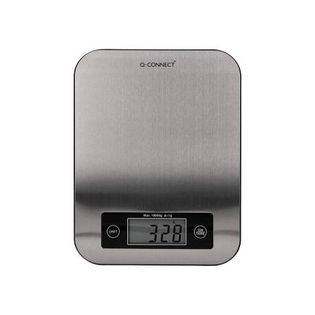 BASCULA PRECISION Q-CONNECT DIGITAL CON PANTALLA LCD PRECISION 1 GR CAPACIDAD DE 5 GR A 10 KG 215X165X16MM