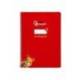 CUADERNO ESPIRAL LIDERPAPEL DI N A4 PAUTAGUIA TAPA BLANDA 80H 75 GR CUADRO PAUTADO 3MM COLOR ROJO