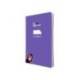CUADERNO ESPIRAL LIDERPAPEL DI N A4 PAUTAGUIA TAPA BLANDA 80H 75 GR CUADRO PAUTADO 3MM COLOR LILA