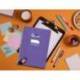 CUADERNO ESPIRAL LIDERPAPEL DI N A4 PAUTAGUIA TAPA BLANDA 80H 75 GR CUADRO PAUTADO 3MM COLOR LILA