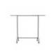 PERCHERO ROCADA MAULLIMBO CABALLETE EXTENSIBLE CON RUEDAS COLOR NEGRO 1270X505X1570 MM