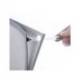 EXPOSITOR ROCADA DE SUELO MAGNETICO ROTATIVO 90 HORIZONTAL/VERTICAL ALTURA AJUSTABLE DIN A3