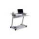 MESA ORDENADOR ROCADA RD-9100 SISTEMA BLOQUEO CON RUEDAS ESTRUCTURA METALICA CON BANDEJA TECLADO EXTRAIBLE