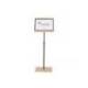 EXPOSITOR ROCADA DE SUELO SERIE NATURAL MAGNETICO ROTATIVO 360 ALTURA AJUSTABLE DIN A3