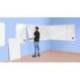 PIZARRA BLANCA ROCADA SKINMATT PROYECCION MATE LACADA MAGNETICA 100X150 CM