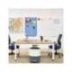 PIZARRA BLANCA ROCADA SKINWHITEBOARD PRO LACADA MAGNETICA 100X100 CM 2 MODULOS