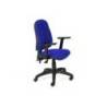 SILLA ROCADA DIRECCION SISTEMA ASINCRO CON BRAZOS COLOR AZUL