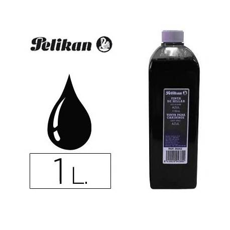 TINTA TAMPON PELIKAN NEGRA BOTE 1 LITRO