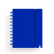 CUADERNO CARCHIVO INGENIOX FOAM A5 80H CUADRICULA AZUL OSC