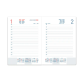AGENDA ENCUADERNADA LIDERPAPEL CORFU 150X210 MM 2026 DIA PAGINA VERDE PAPEL 60 GR