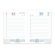 AGENDA ENCUADERNADA LIDERPAPEL CRETA 150X210 MM 2026 DIA PAGINA AZUL PAPEL 70 GR