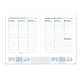 AGENDA ENCUADERNADA LIDERPAPEL CRETA 150X210 MM 2026 SEMANA VISTA GRIS PAPEL 70 GR