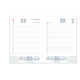 AGENDA ENCUADERNADA LIDERPAPEL DORIOS 170X240 MM 2026 DIA PAGINA DESIGN 1 PAPEL 70 GR
