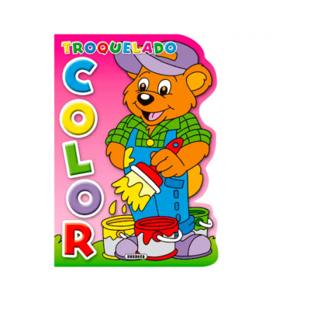 CUADERNO DE COLOREAR SUSAETA TROQUELADO 16 PAGINAS 20X28 CM