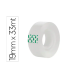 CINTA ADHESIVA GREENING TRANSPARENTE 33 MT X 19 MM