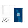 AGENDA ENCUADERNADA ANTARTIK MY YEAR A5+ 2026 DÍA PÁGINA AZUL OSCURO PAPEL 80G FSC