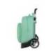 CARTERA ESCOLAR SAFTA CON CARRO BLACKFIT8 "TURQUESA" 320X150X420 MM