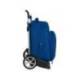 CARTERA ESCOLAR SAFTA CON CARRO BLACKFIT8 "OXFORD" 320X150X420 MM
