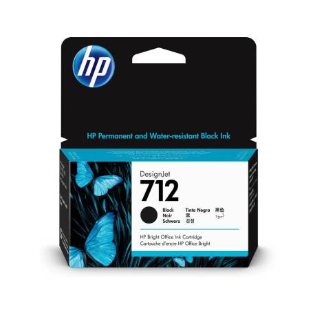 INK-JET HP 712 T210/230/250/630/650 NEGRO 3ED70A