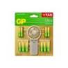 PILA GP ULTRA ALCALINA BLISTER DE 12 UNIDADES AA + 12 UNIDADES AAA + VENTILADOR DE MANO