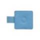 PORTABOLIGRAFO AUTOADHESIVO ANTARTIK PARA CUADERNO NOTE CON ELASTICO HASTA 15 MM GROSOR 80 MM AZUL CLARO 40X40