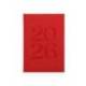 AGENDA ENCUADERNADA LIDERPAPEL CRETA 170X240 MM 2026 DIA PAGINA BURGUNDY PAPEL 70 GR
