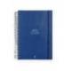 AGENDA ESPIRAL LIDERPAPEL OLBIA A5 2026 DIA PAGINA AZUL PAPEL 60 GR FSC