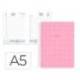 AGENDA ESPIRAL LIDERPAPEL PERISSA A5 2026 DIA PAGINA ROSA PAPEL 80 GR FSC