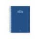 AGENDA ESPIRAL LIDERPAPEL CLASSIC A6 2026 SEMANA VISTA AZUL OSUCURO PAPEL 70 GR FSC