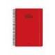 AGENDA ESPIRAL LIDERPAPEL CLASSIC A4 2026 DIA PAGINA ROJO PAPEL 70 GR FSC